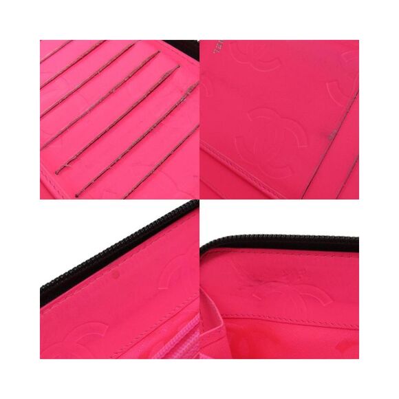 Pre Loved Chanel Quilted Wallet Classic Style Women Black - Picture 6 of 8